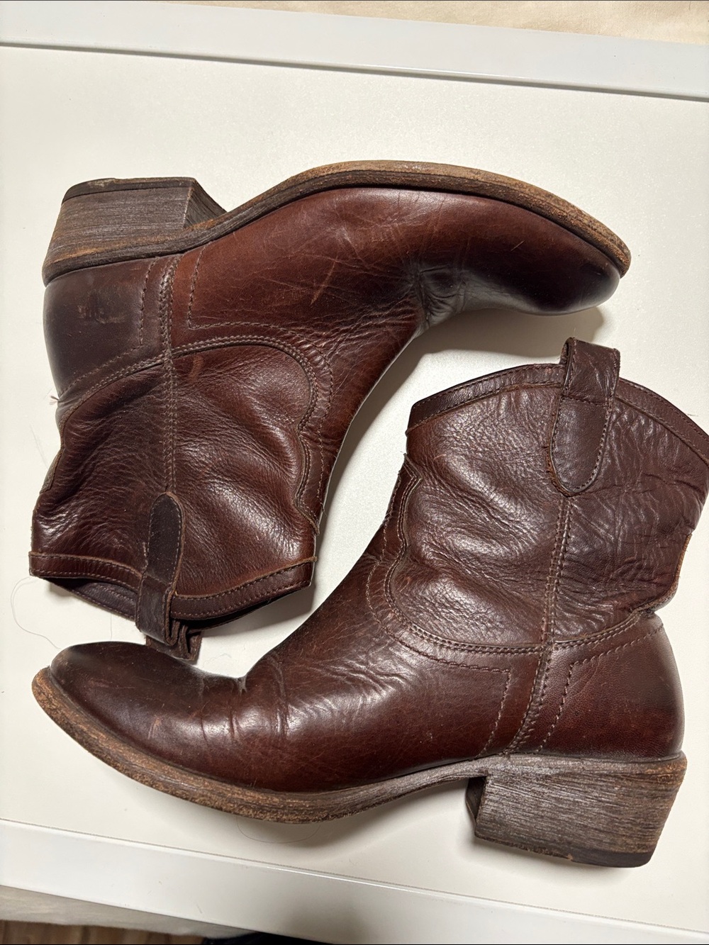 FRYE ankle boots, size 7